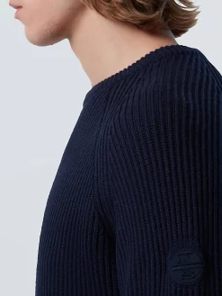 North Sails Maglia girocollo a costine*Uomo Outlet|Maglioni E Cardigan