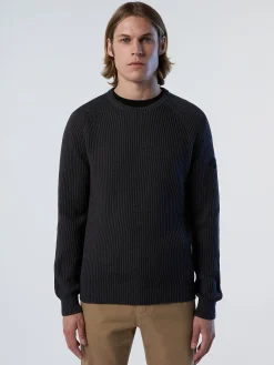 North Sails Maglia girocollo a costine*Uomo Outlet|Maglioni E Cardigan