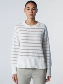 North Sails Maglia girocollo a righe*Donna Outlet|Maglioni E Cardigan