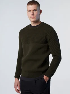 North Sails Maglione con lavorazione grafica*Uomo Maglioni E Cardigan