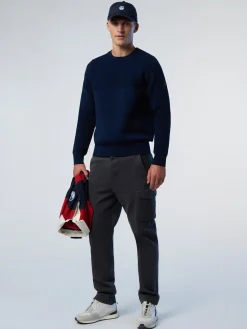 North Sails Maglione con lavorazione grafica*Uomo Maglioni E Cardigan