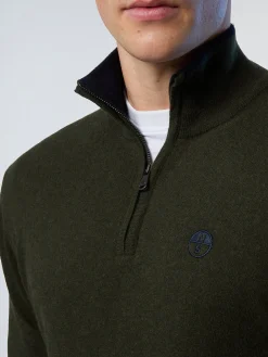 North Sails Maglione con mezza zip*Uomo Maglioni E Cardigan