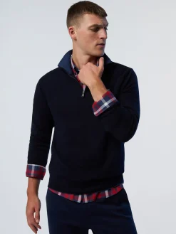 North Sails Maglione con mezza zip*Uomo Maglioni E Cardigan
