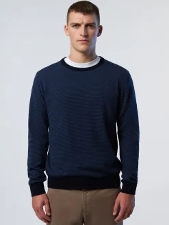 North Sails Maglione con motivo a righe*Uomo Maglioni E Cardigan