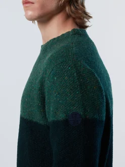 North Sails Maglione con motivo color block*Uomo Outlet|Maglioni E Cardigan