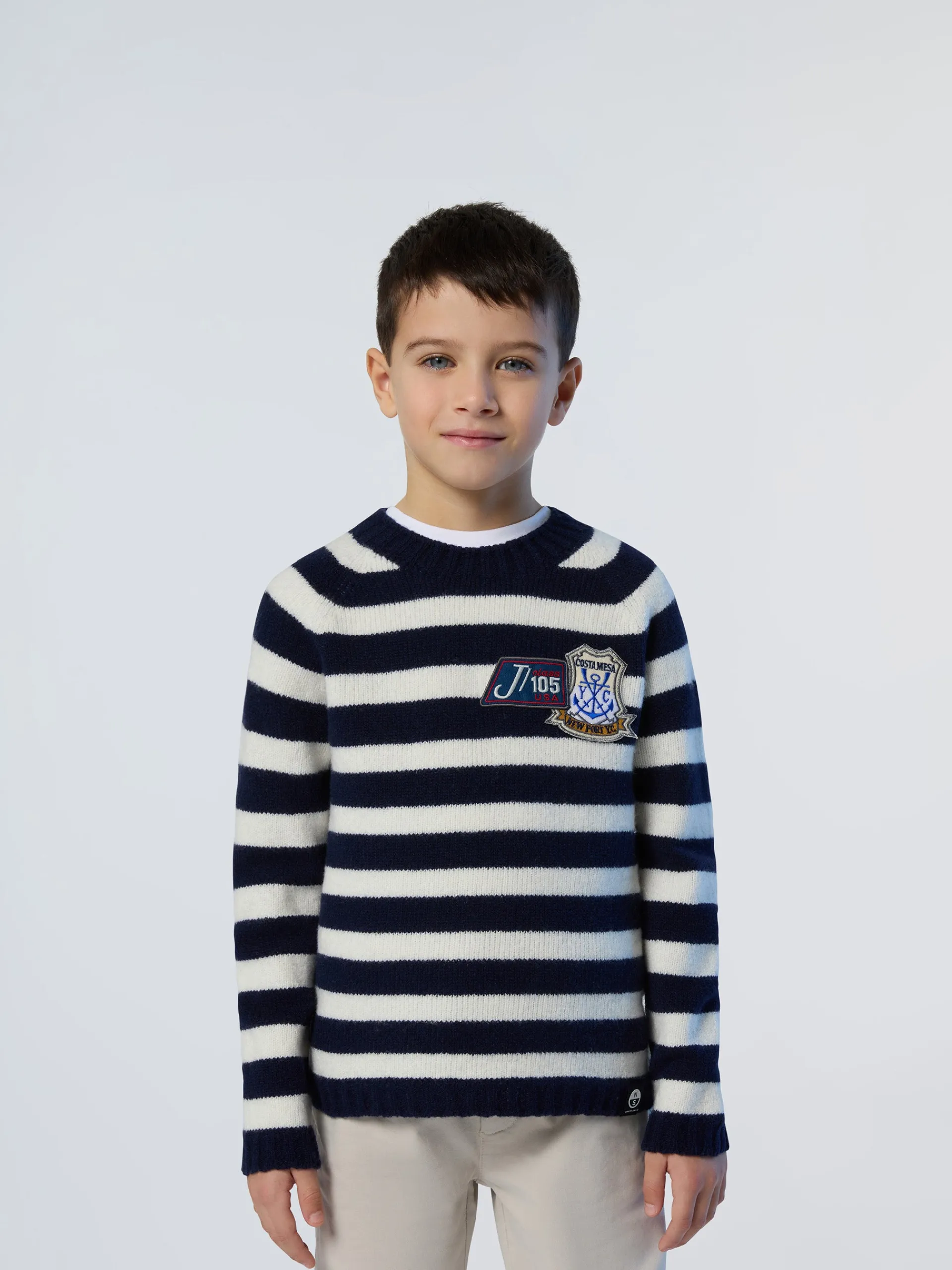 North Sails Maglione con patch riciclate* Maglioni E Cardigan