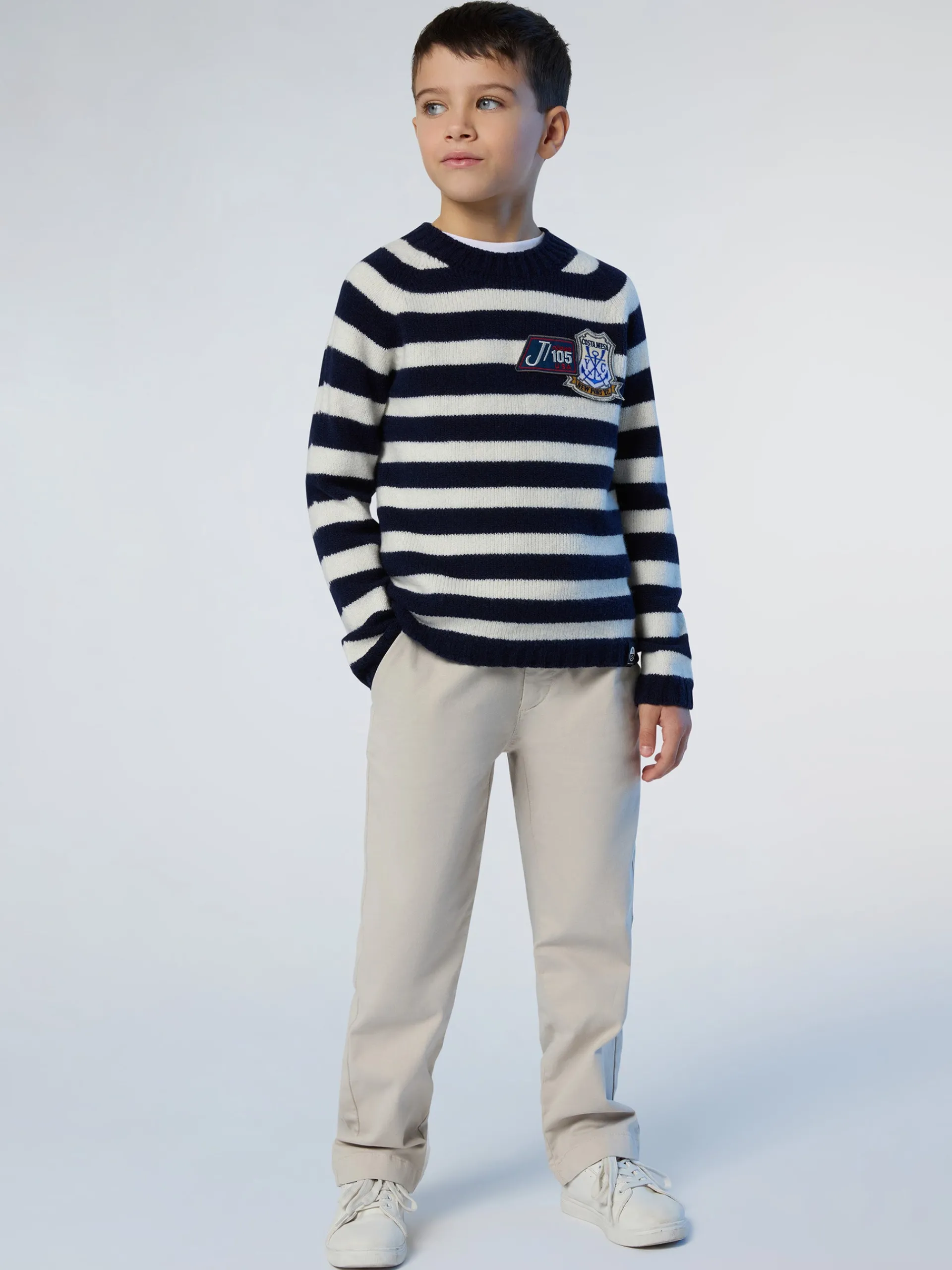 North Sails Maglione con patch riciclate* Maglioni E Cardigan