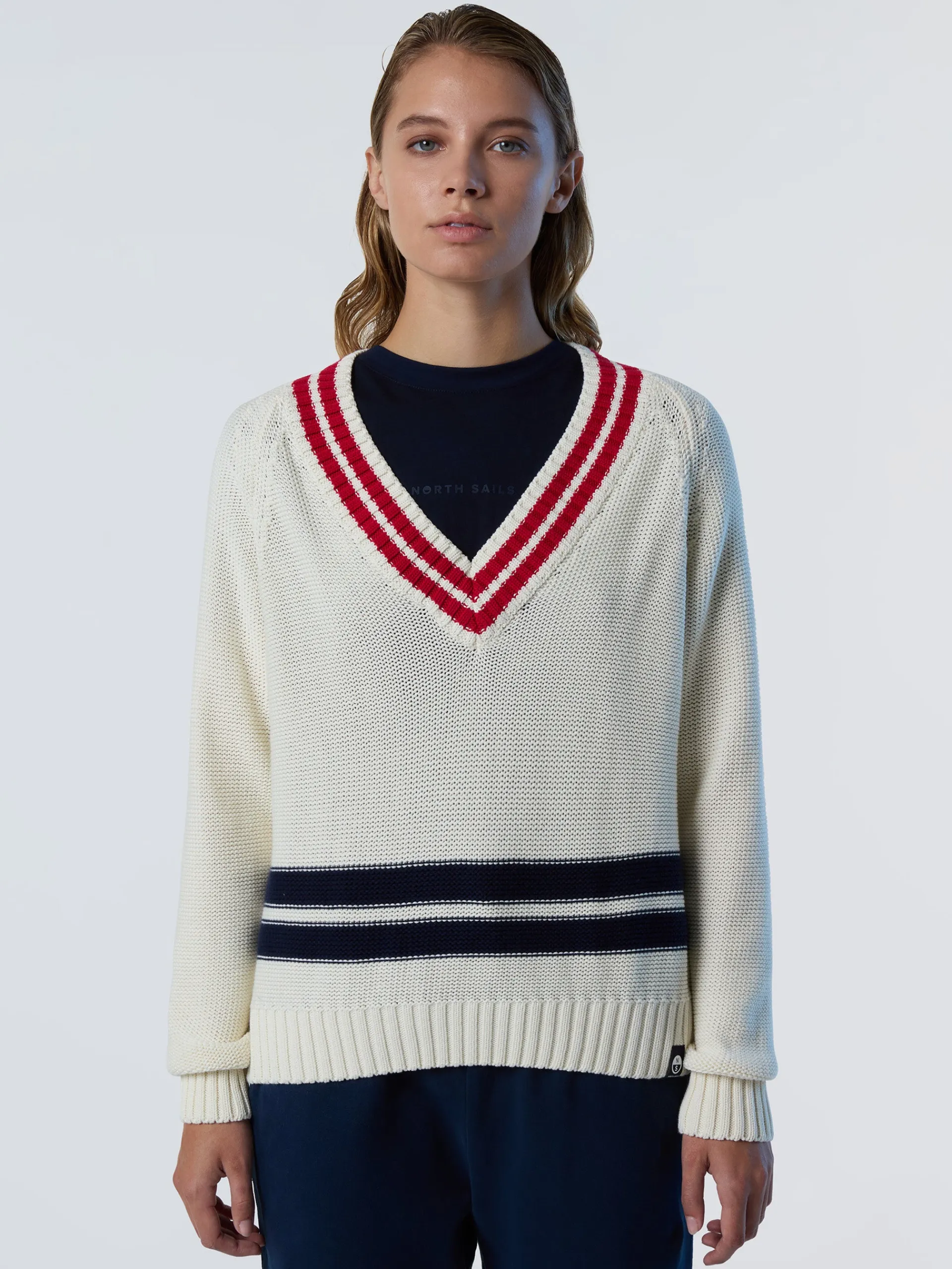 North Sails Maglione con scollo a V*Donna Outlet|Maglioni E Cardigan
