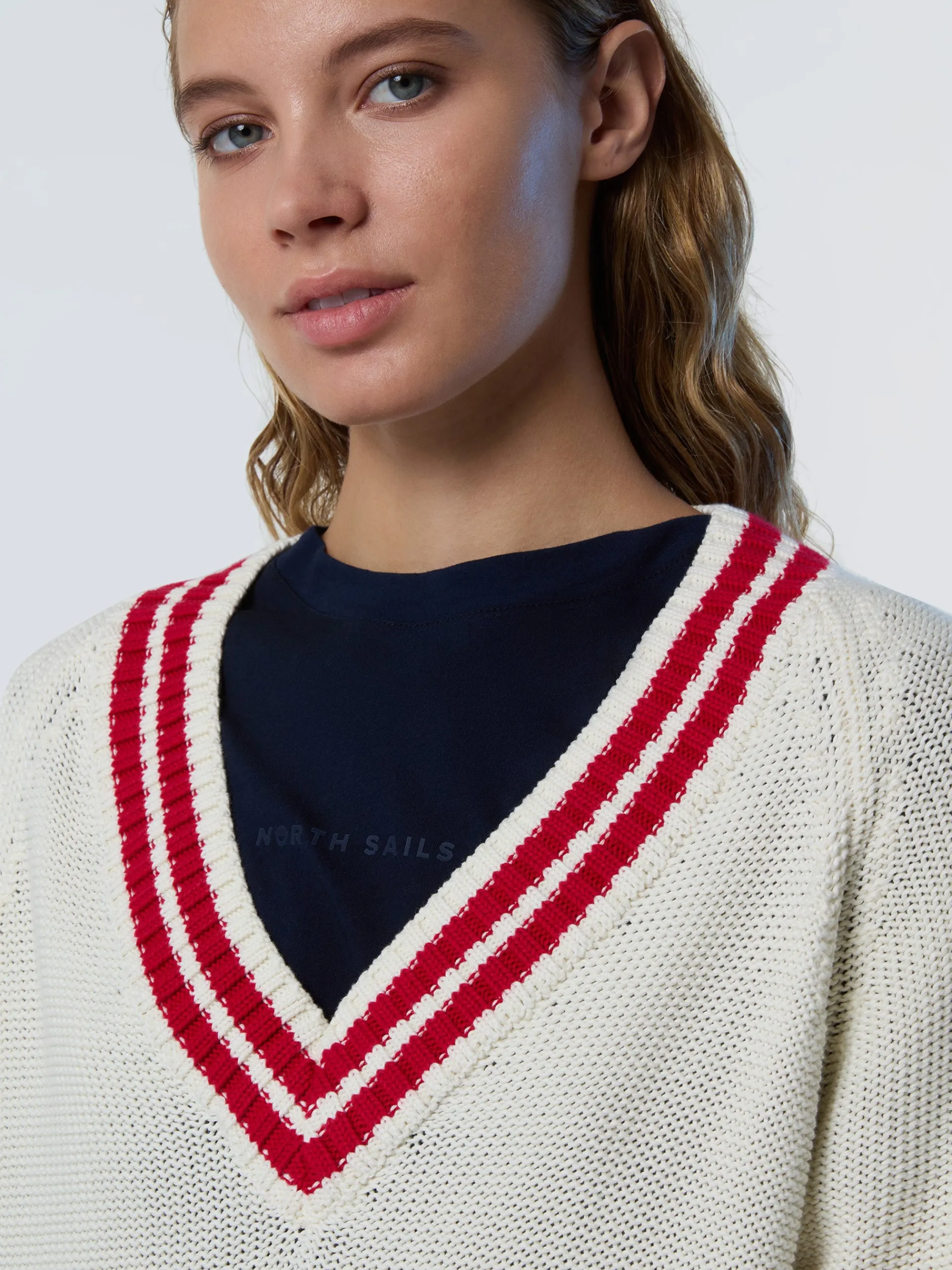 North Sails Maglione con scollo a V*Donna Outlet|Maglioni E Cardigan