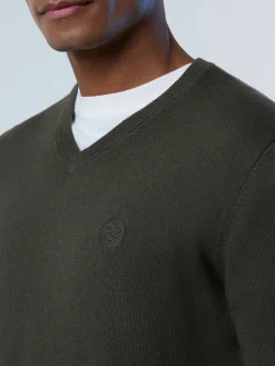 North Sails Maglione con scollo a V*Uomo Outlet|Maglioni E Cardigan