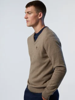 North Sails Maglione con scollo a V*Uomo Maglioni E Cardigan