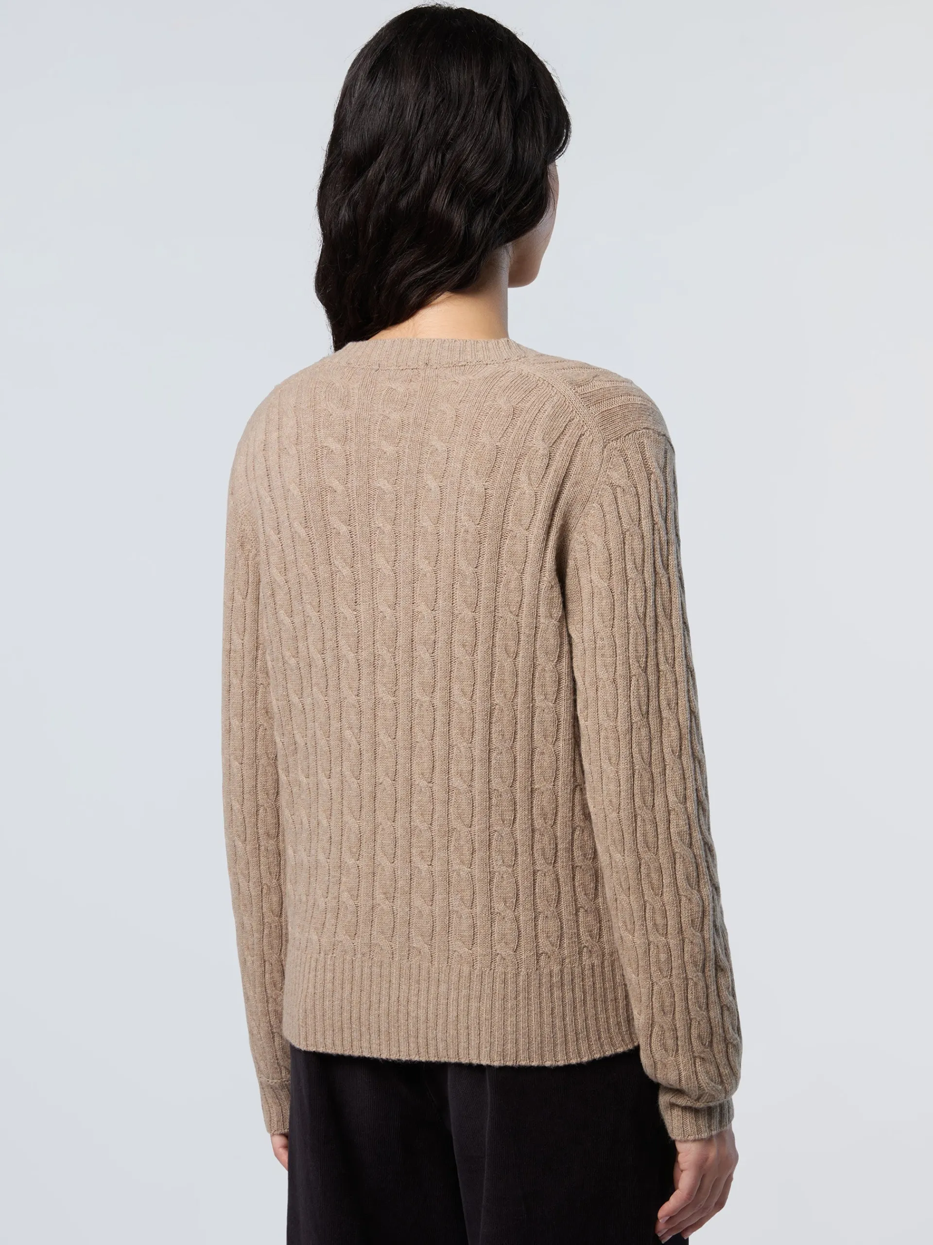 North Sails Maglione con scollo a V a trecce*Donna Shop By Look|Maglioni E Cardigan