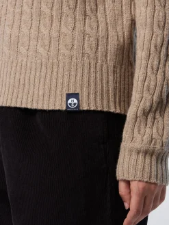 North Sails Maglione con scollo a V a trecce*Donna Shop By Look|Maglioni E Cardigan