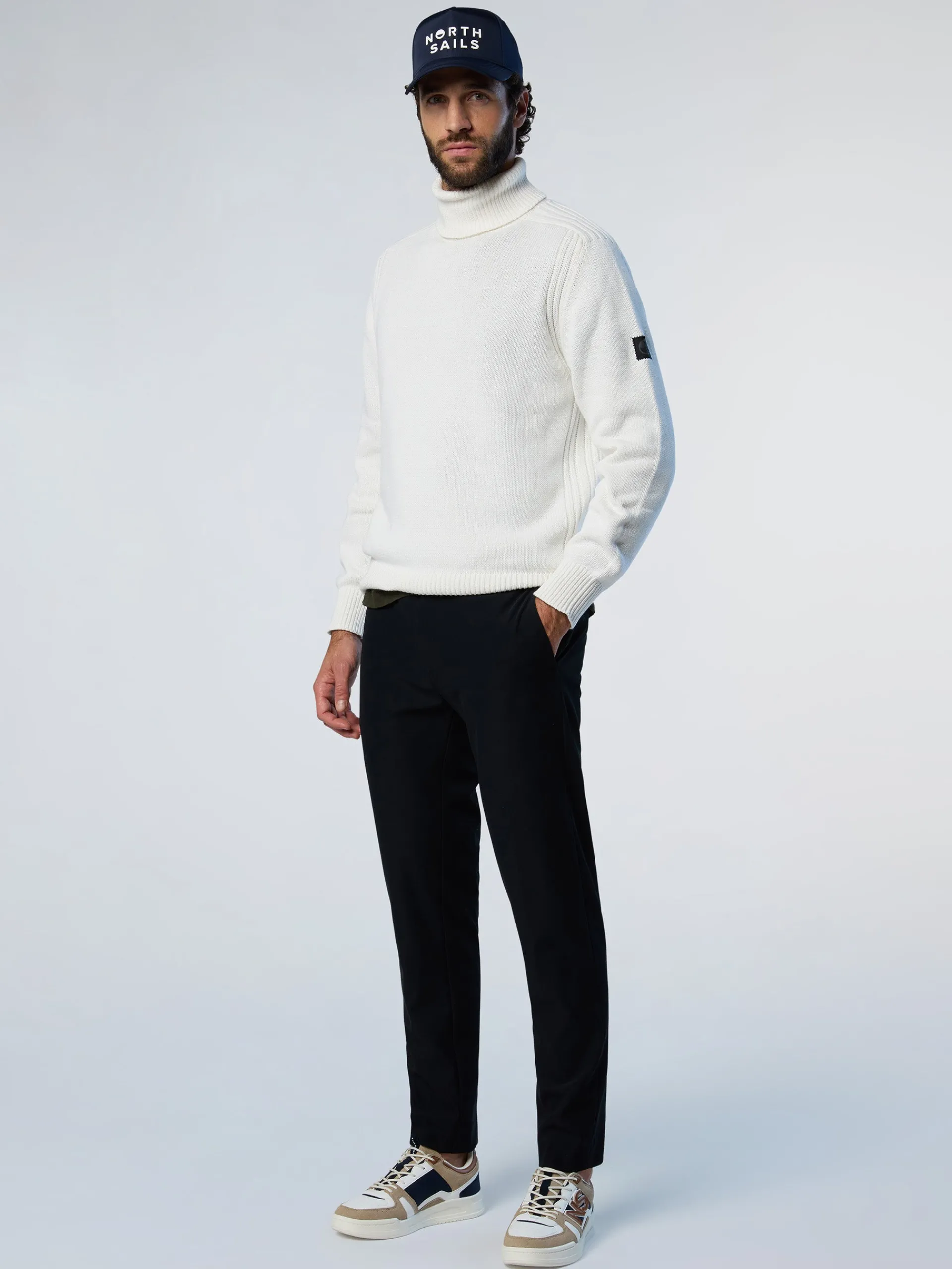 North Sails Maglione dolcevita a coste*Uomo Maglioni E Cardigan