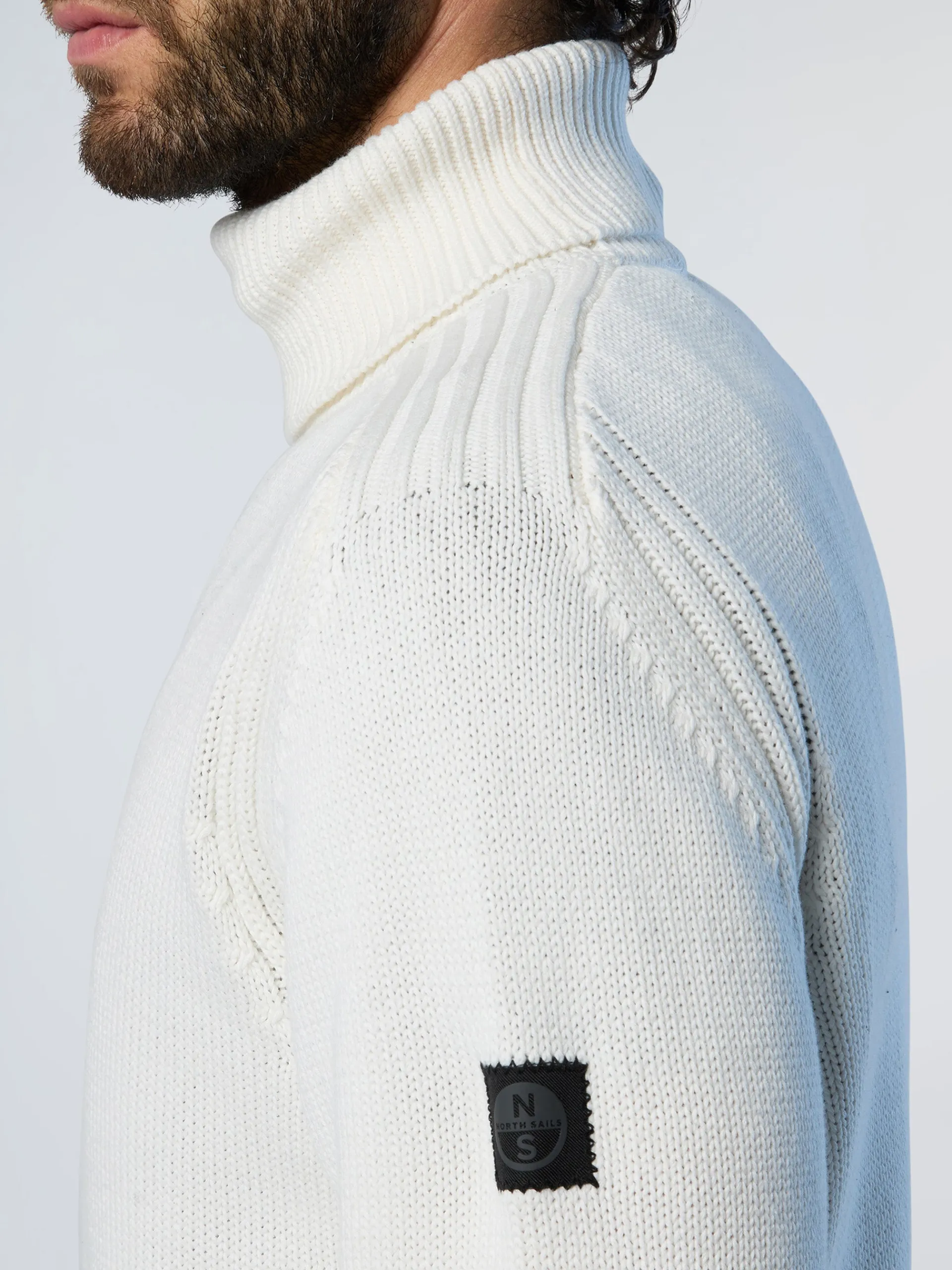 North Sails Maglione dolcevita a coste*Uomo Maglioni E Cardigan