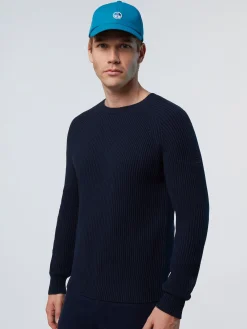 North Sails Maglione girocollo a coste*Uomo Maglioni E Cardigan