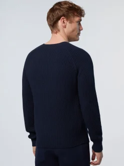 North Sails Maglione girocollo a coste*Uomo Maglioni E Cardigan