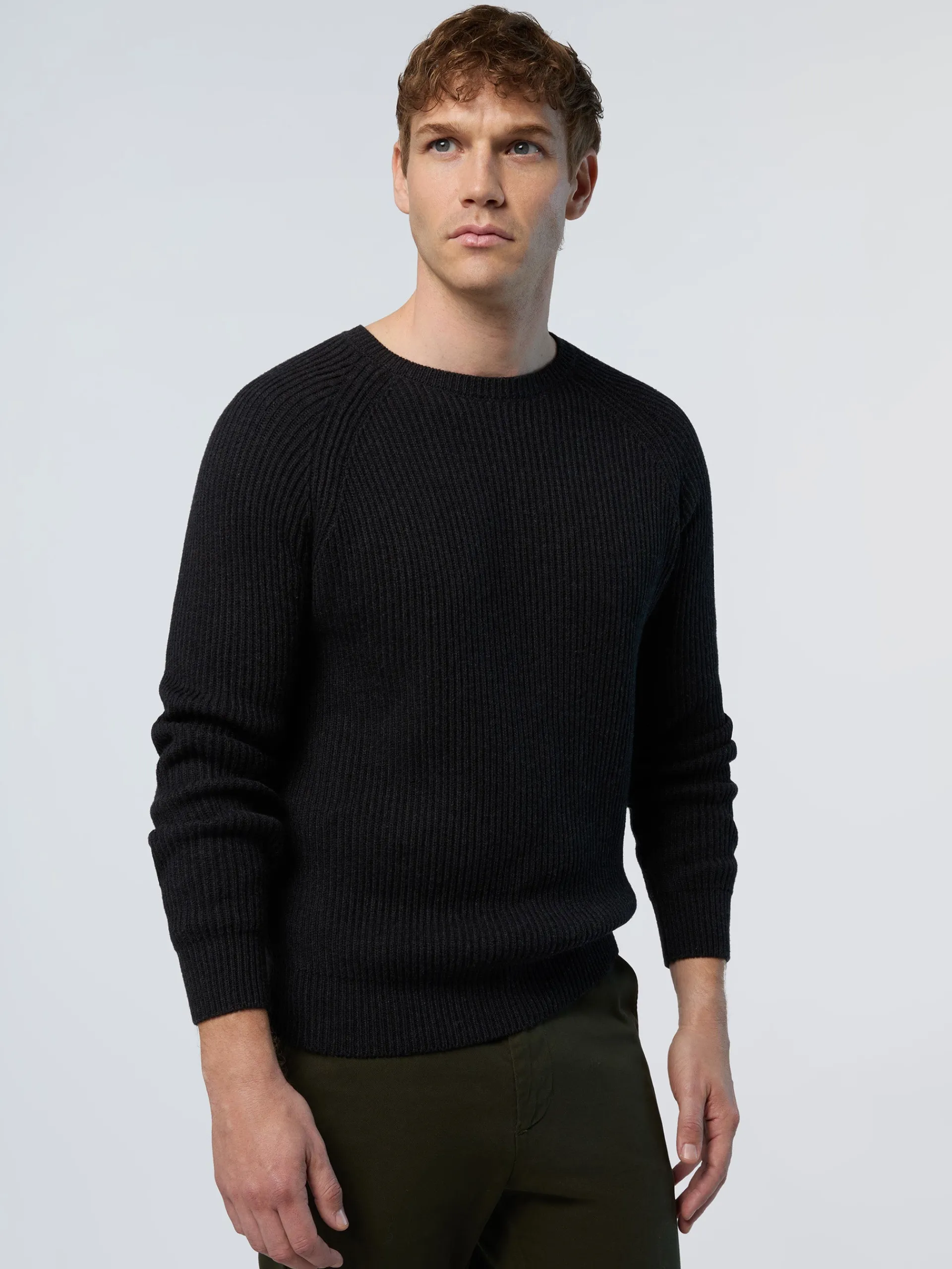 North Sails Maglione girocollo a coste*Uomo Maglioni E Cardigan