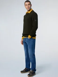 North Sails Maglione girocollo a coste*Uomo Maglioni E Cardigan