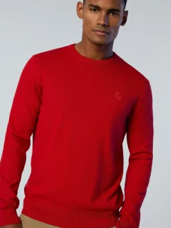 North Sails Maglione girocollo con logo*Uomo Outlet|Maglioni E Cardigan