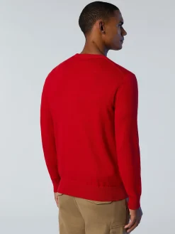 North Sails Maglione girocollo con logo*Uomo Outlet|Maglioni E Cardigan