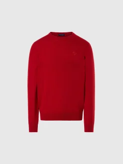 North Sails Maglione girocollo con logo*Uomo Outlet|Maglioni E Cardigan