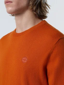 North Sails Maglione girocollo con logo*Uomo Outlet|Maglioni E Cardigan