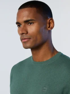 North Sails Maglione girocollo con logo*Uomo Outlet|Maglioni E Cardigan