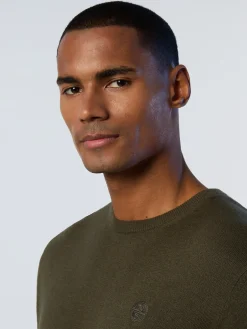 North Sails Maglione girocollo con logo*Uomo Outlet|Maglioni E Cardigan