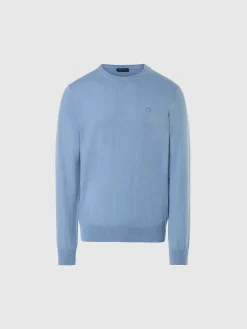 North Sails Maglione girocollo con logo*Uomo Outlet|Maglioni E Cardigan