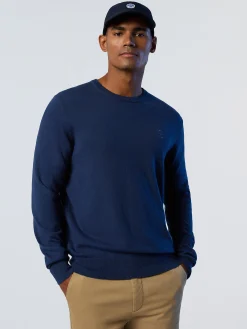 North Sails Maglione girocollo con logo*Uomo Outlet|Maglioni E Cardigan