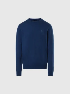 North Sails Maglione girocollo con logo*Uomo Outlet|Maglioni E Cardigan