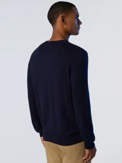 North Sails Maglione girocollo con logo*Uomo Outlet|Maglioni E Cardigan