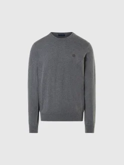 North Sails Maglione girocollo con logo*Uomo Outlet|Maglioni E Cardigan