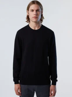 North Sails Maglione girocollo con logo*Uomo Outlet|Maglioni E Cardigan