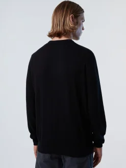 North Sails Maglione girocollo con logo*Uomo Outlet|Maglioni E Cardigan