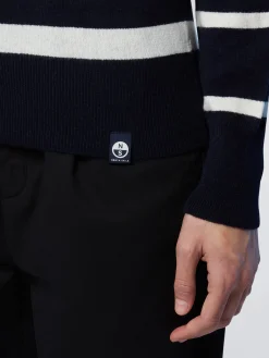 North Sails Maglione girocollo in cashmere*Donna Maglioni E Cardigan