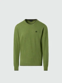 North Sails Maglione girocollo in cashmere*Uomo Maglioni E Cardigan