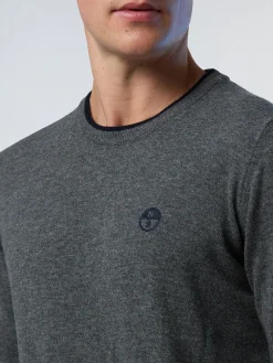 North Sails Maglione girocollo in cashmere*Uomo Maglioni E Cardigan