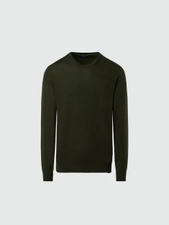 North Sails Maglione girocollo in hydrowool*Uomo Maglioni E Cardigan