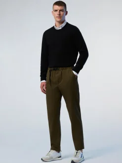 North Sails Maglione girocollo in hydrowool*Uomo Maglioni E Cardigan