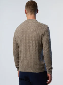 North Sails Maglione in cashmere a trecce*Uomo Shop By Look|Maglioni E Cardigan