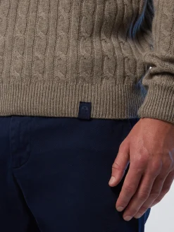 North Sails Maglione in cashmere a trecce*Uomo Shop By Look|Maglioni E Cardigan