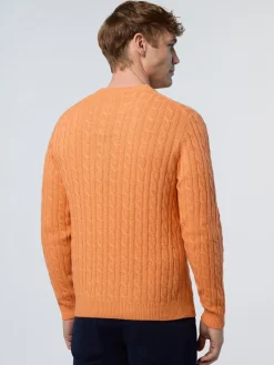 North Sails Maglione in cashmere a trecce*Uomo Shop By Look|Maglioni E Cardigan