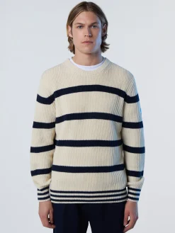 North Sails Maglione in cotone a coste*Uomo Outlet|Maglioni E Cardigan
