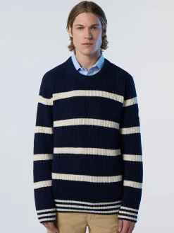 North Sails Maglione in cotone a coste*Uomo Outlet|Maglioni E Cardigan