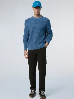 North Sails Maglione in lana a trecce*Uomo Maglioni E Cardigan