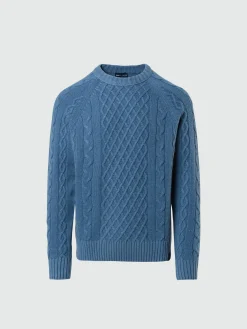 North Sails Maglione in lana a trecce*Uomo Maglioni E Cardigan