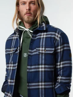 North Sails Overshirt in flanella check*Uomo Outlet|Outlet