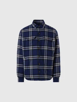 North Sails Overshirt in flanella check*Uomo Outlet|Outlet